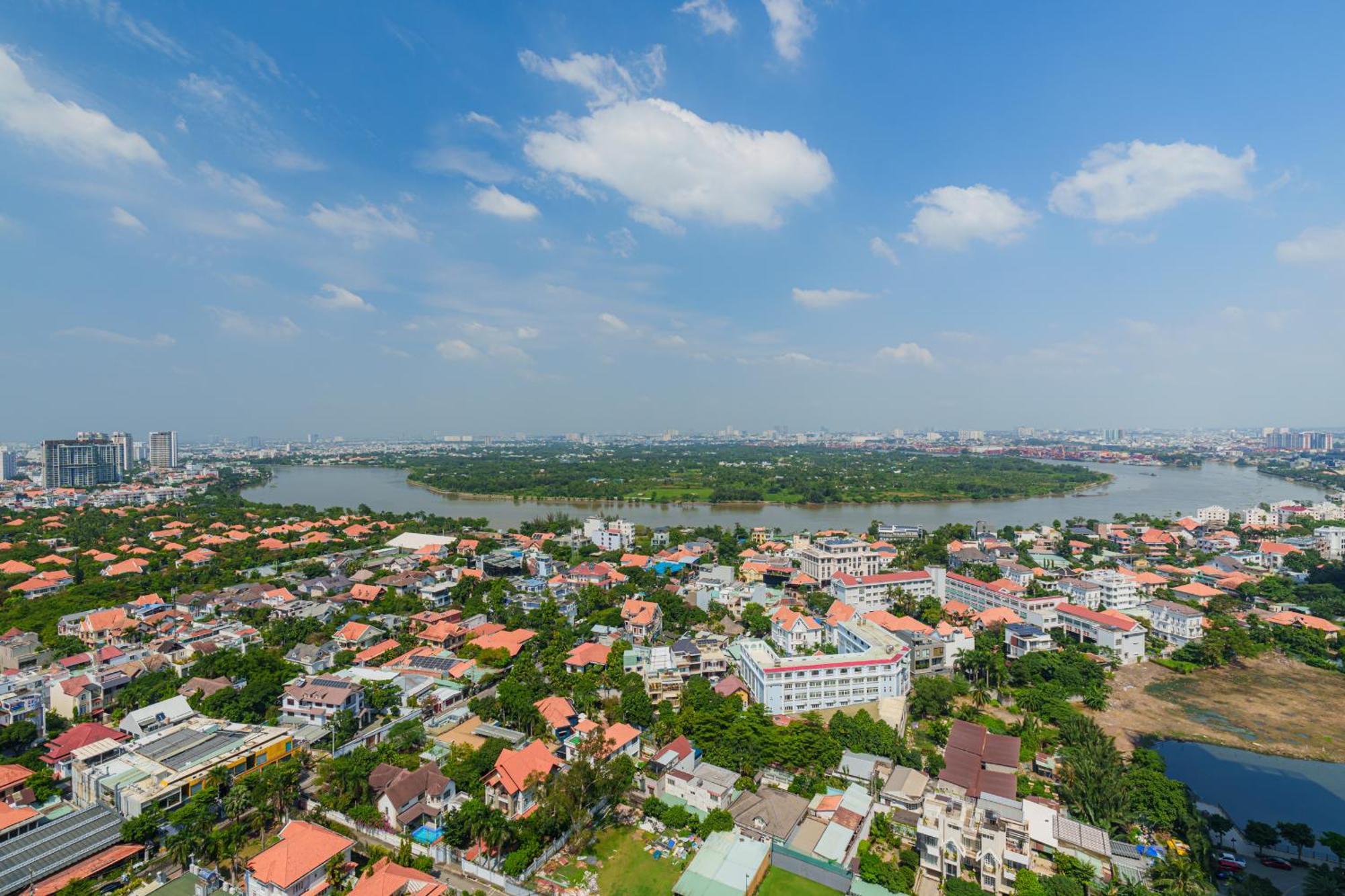 Ambihome 3Br 2Wc In Masteri Thao Dien District 2 Ho Chi Minh City Bagian luar foto